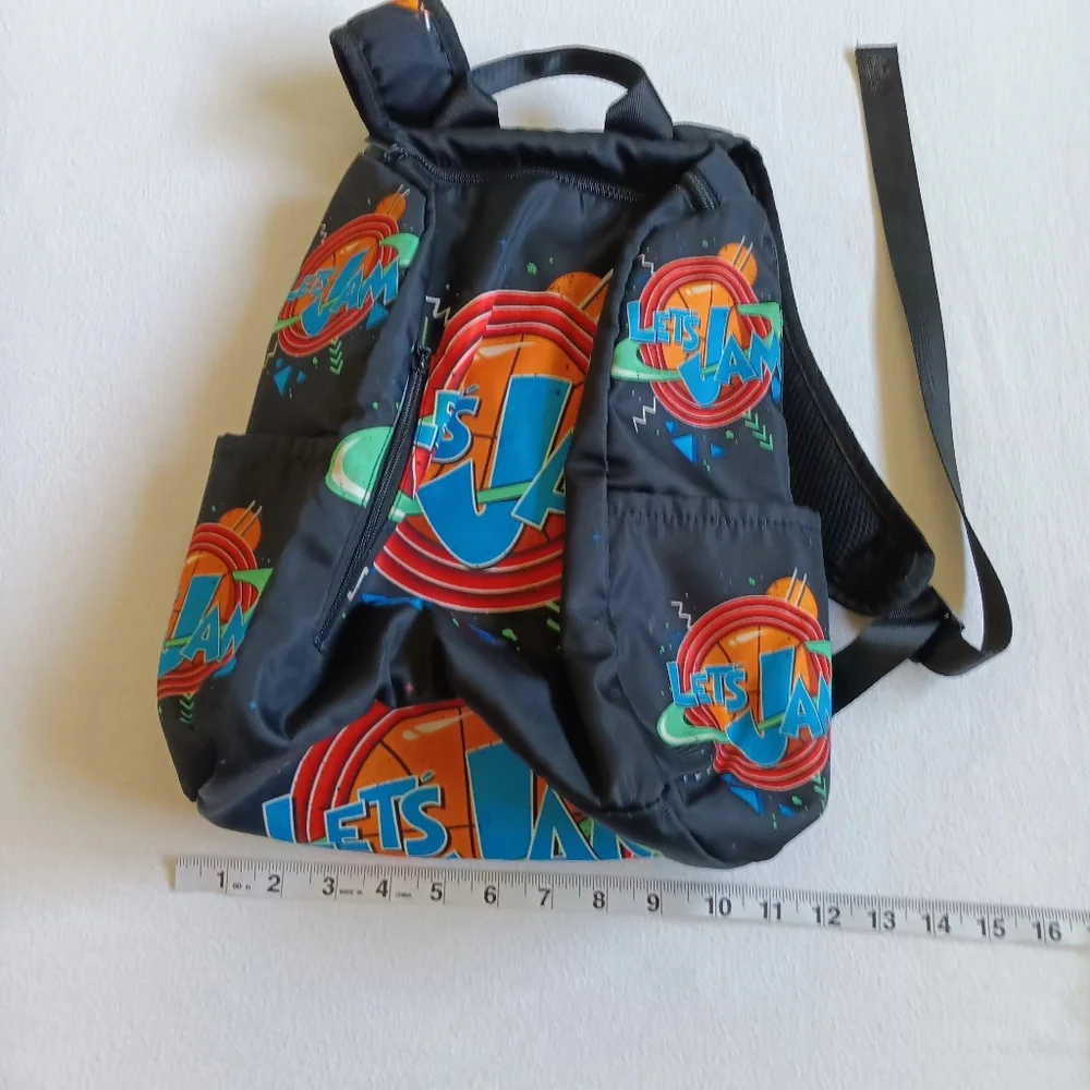 Let's Jam Spacw Jam Black Backpack 11